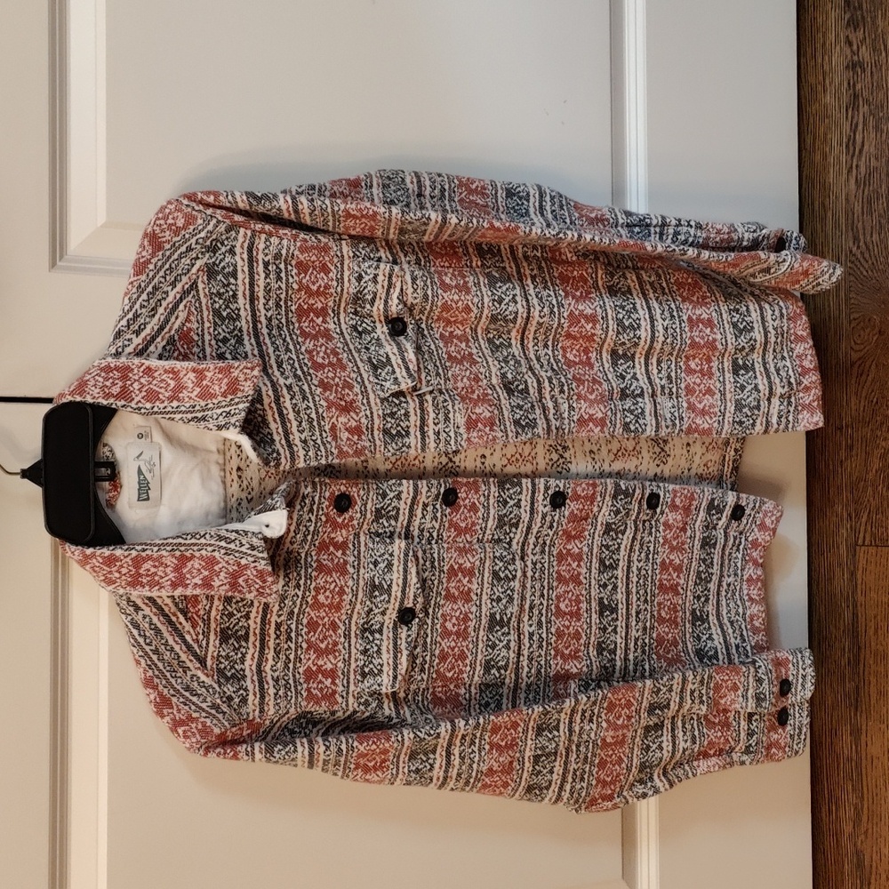 Wellen Huckberry Jacquard Overshirt Shirt Jacket